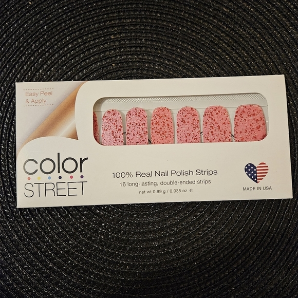 Color Street Other - *RARE* Color Street Nail Strips - Love Scene - Pink Glittery